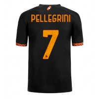 Camisa de Futebol AS Roma Lorenzo Pellegrini #7 Equipamento Alternativo 2023-24 Manga Curta